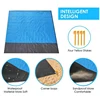 Waterproof Beach Mat Sand Free Blanket Camping Outdoor Picknick Tent Folding Cover Bedding Pocket Picnic 200x210cm Camping Chair 4