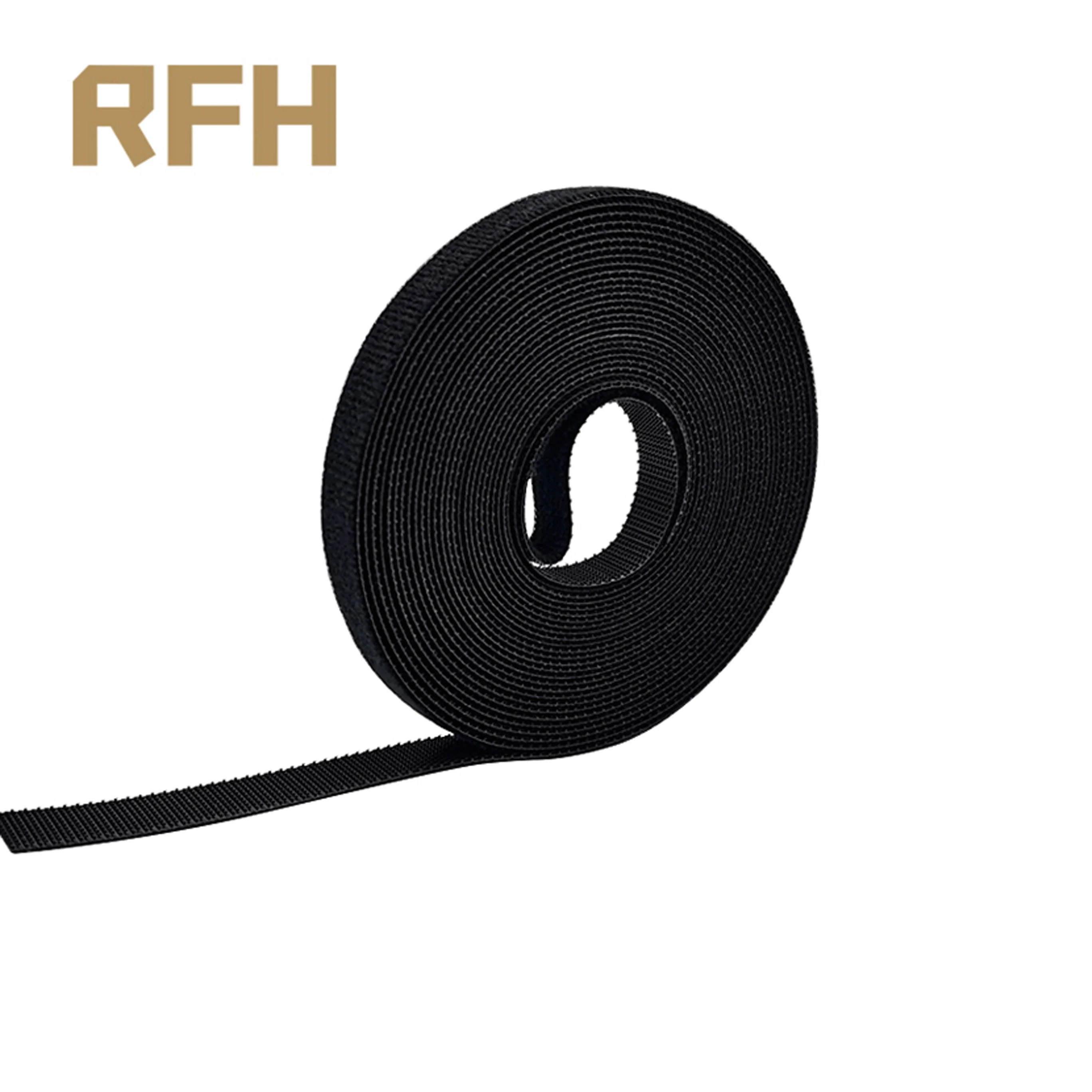 1 PCS 5M/Roll 10mm Width Self Adhesive Fastener Tapes Reusable Strong Hooks Loops Cable Tie Magic Tape DIY Accessories
