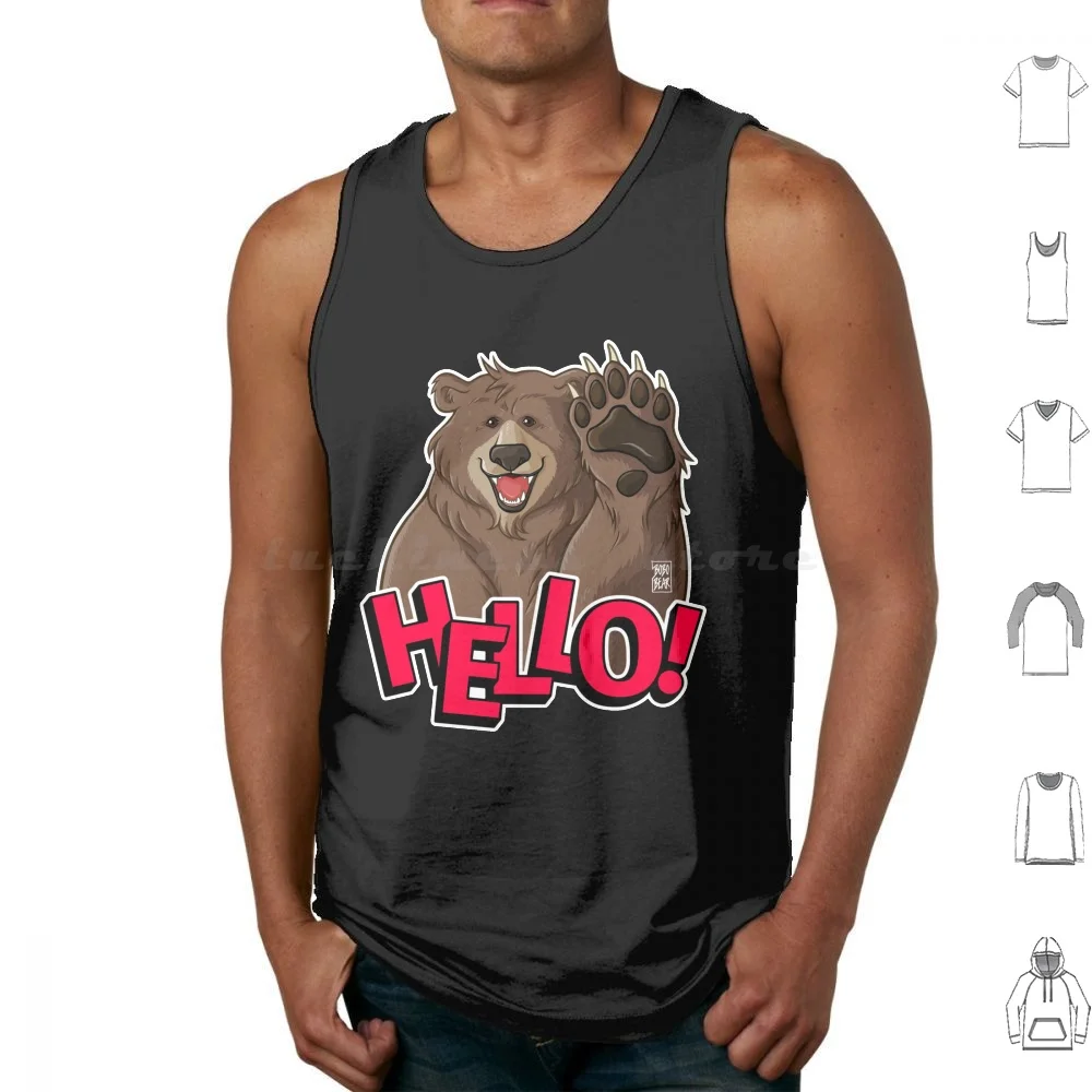 

Топы без рукавов Bobo Hello, жилеты Bobobear Bobobearart Bobo Bear Week Bear выдные выдры Bear Art Pride
