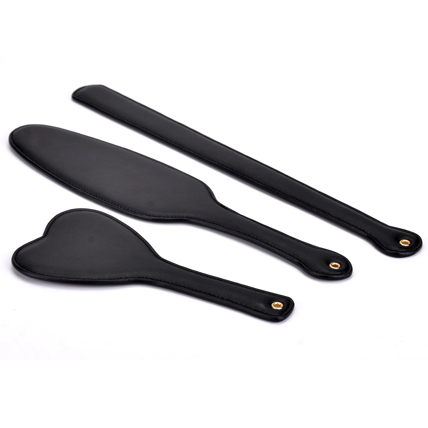 Deluxe PU Leather Paddle,Handmade Deluxe Riding Crop pu Leather whip，Punk Bat Horse Whips For Cosplay