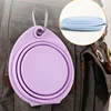 350/600ml Collapsible Dog Pet Folding Silicone Bowl Outdoor Travel Portable Puppy Food Container Feeder Dish Bowl Pet supplies 4
