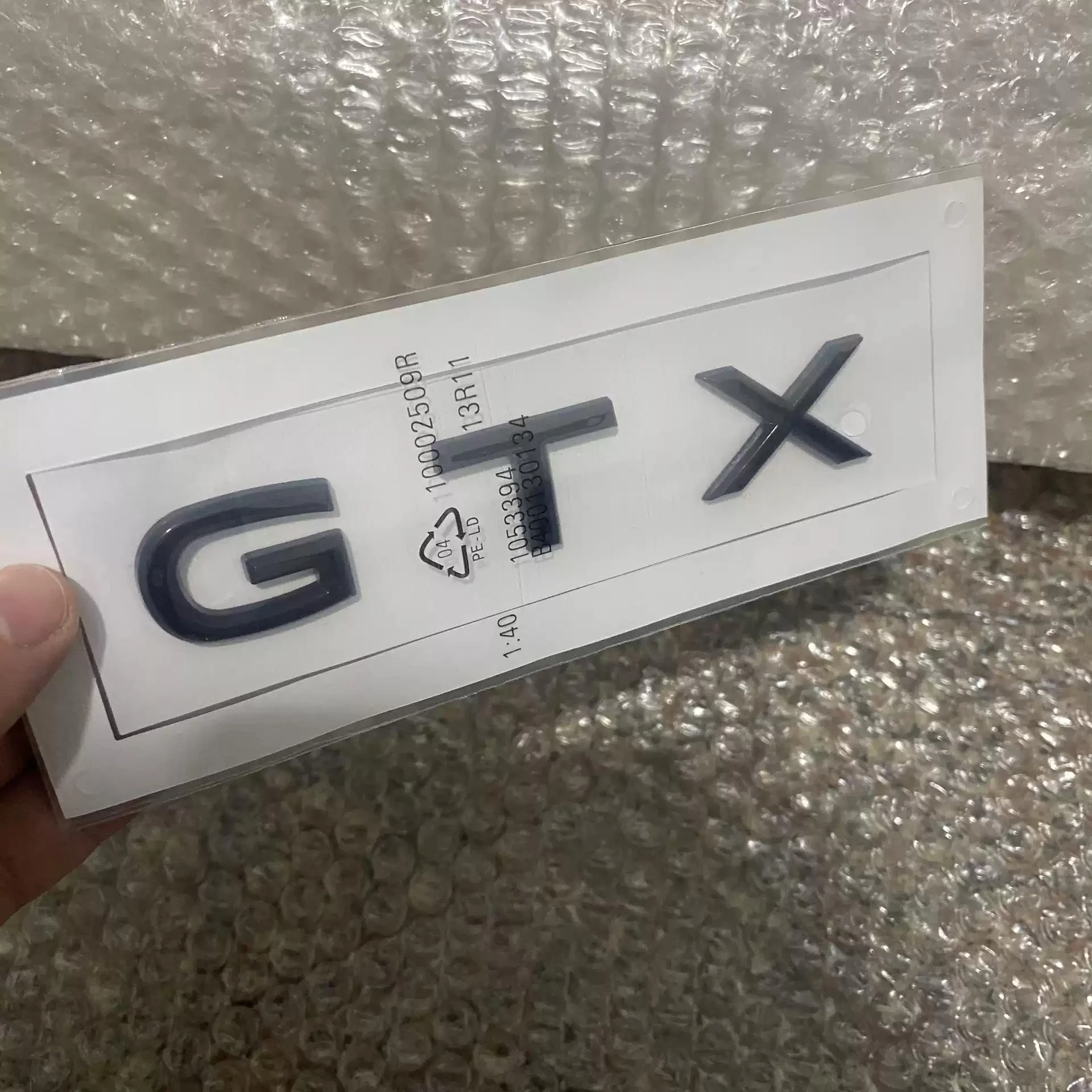 Emblem Rear Trunk Lid Car Accessories Decal Badge Sticker For Id.3 Id.4