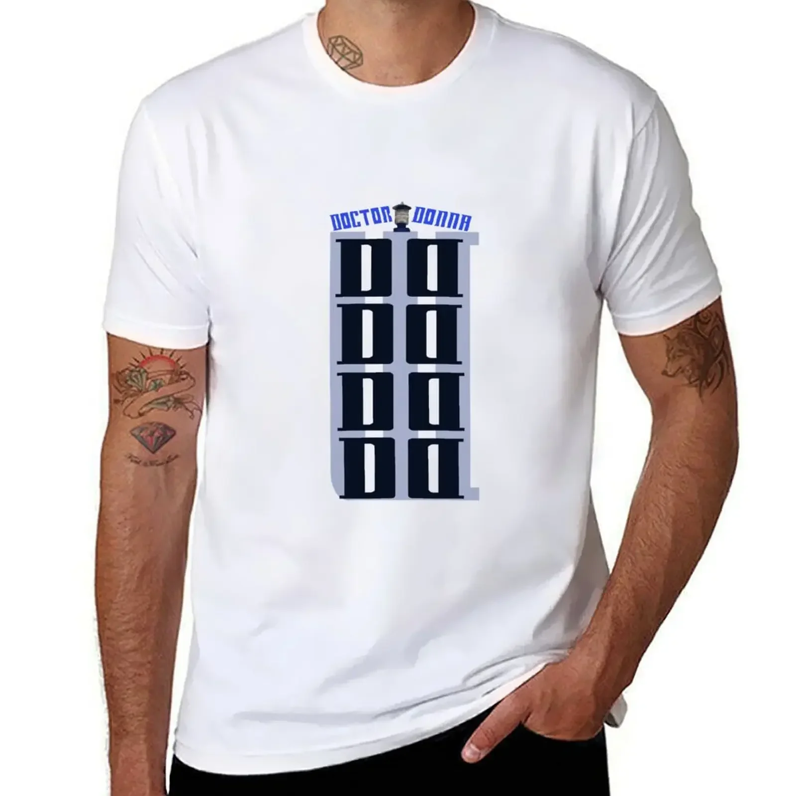 

Doctor-Donna T-shirt Blouse cute tops anime black t shirts for men