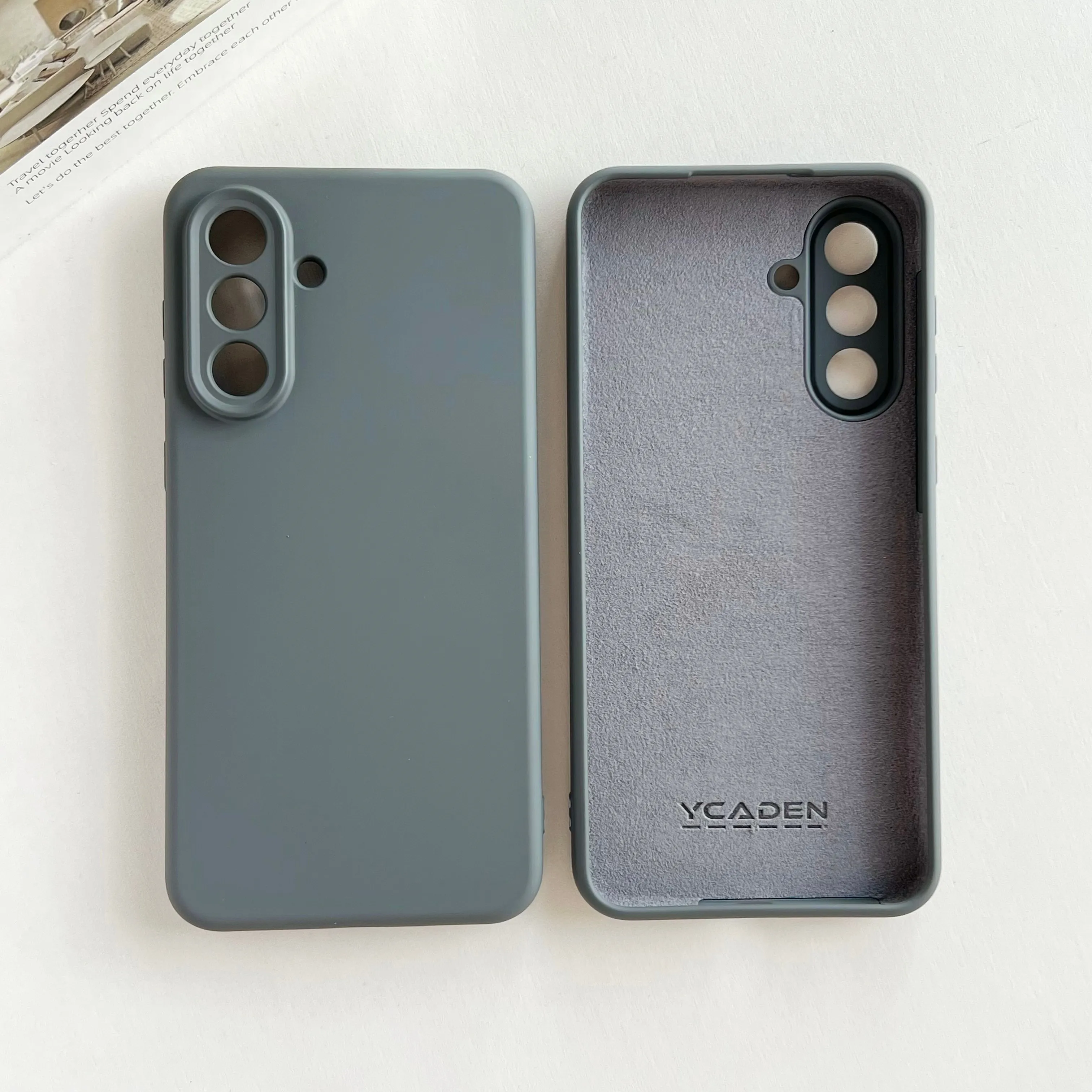 Premium Shockproof Matte Liquid Silicone Phone Case - Soft Protective Cover