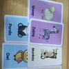 36 cards Children Animal Cognition Cards Double Side Learn English Flashcards For Montessori Baby Kids Early Educational Toys 2