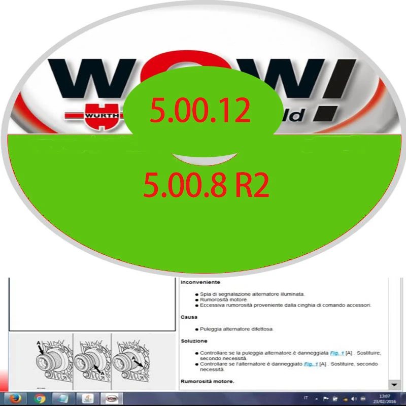 

2024 Hot sale For V5.00.12 WOW 5.00.8 R2 Software Multi-languages with Kengen For Tcs Multi-diag Cars Software Repair Data