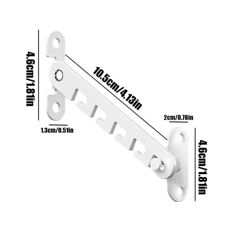 Child Safety Protection Position Stopper Window Limiter Casement Wind Brace Home Security Door Windows Sash Lock