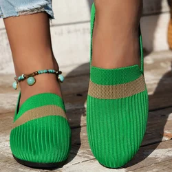 Women Mesh Flats Casual Shoes 2024 Spring New Walking Shoes Fashion Brand Loafers Breathable Sport Sneakers Zapatillas Mujer