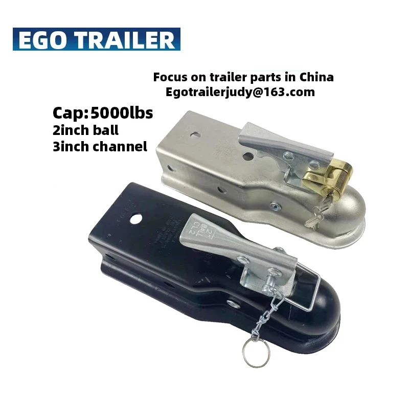 Attacco A Sfera Per Rimorchio 50mm - Gancio Traino Per Canale 75mm, Portata 3500kg - Foto 12