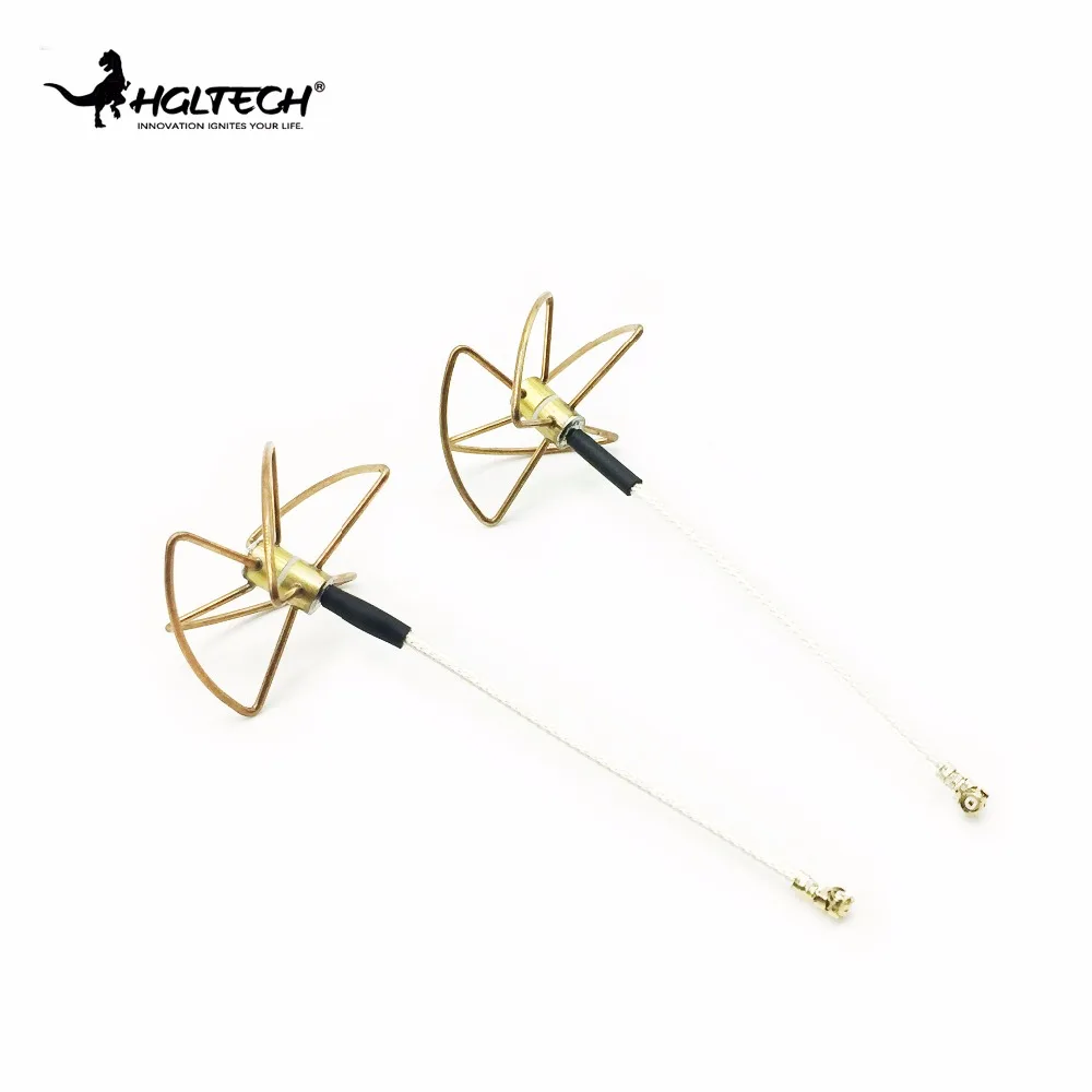

Антенна HGLRC 7,5 см 5,8 дБи-3 дБи г 4 листа RHCP Micro Clover IPX UFL для Mini FPV VTX INNOVA VTX, 2 шт.