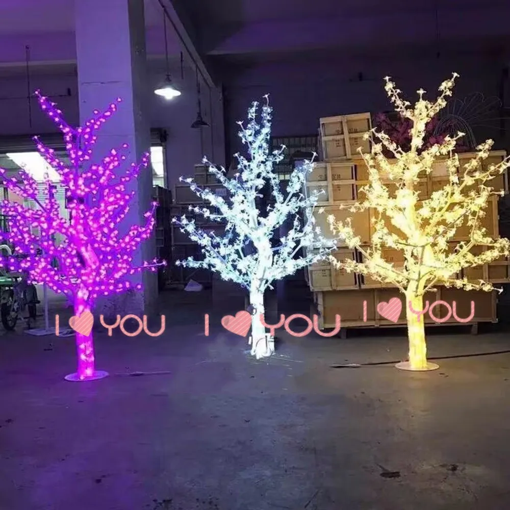 

LED Christmas Light Cherry Blossom Tree 480/576pcs LED Bulbs 1.5m/5ft Height Indoor or Outdoor Use