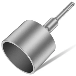 Enhanced Ground Rod Driver Tool, Forged Steel for Rotary Hammer Drills (65mm)