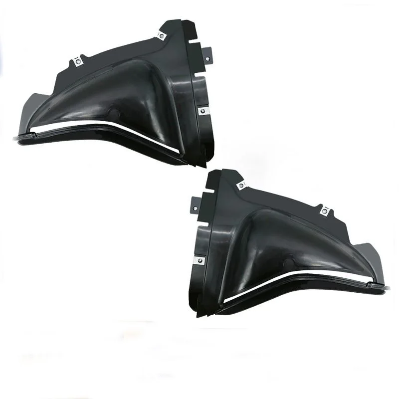 BMW 5 F10 F11 F18 520 523 525 528 530 535 2011-2017용 프론트 범퍼 삼각형 머드가드 (OE:51757186517 51757186518)