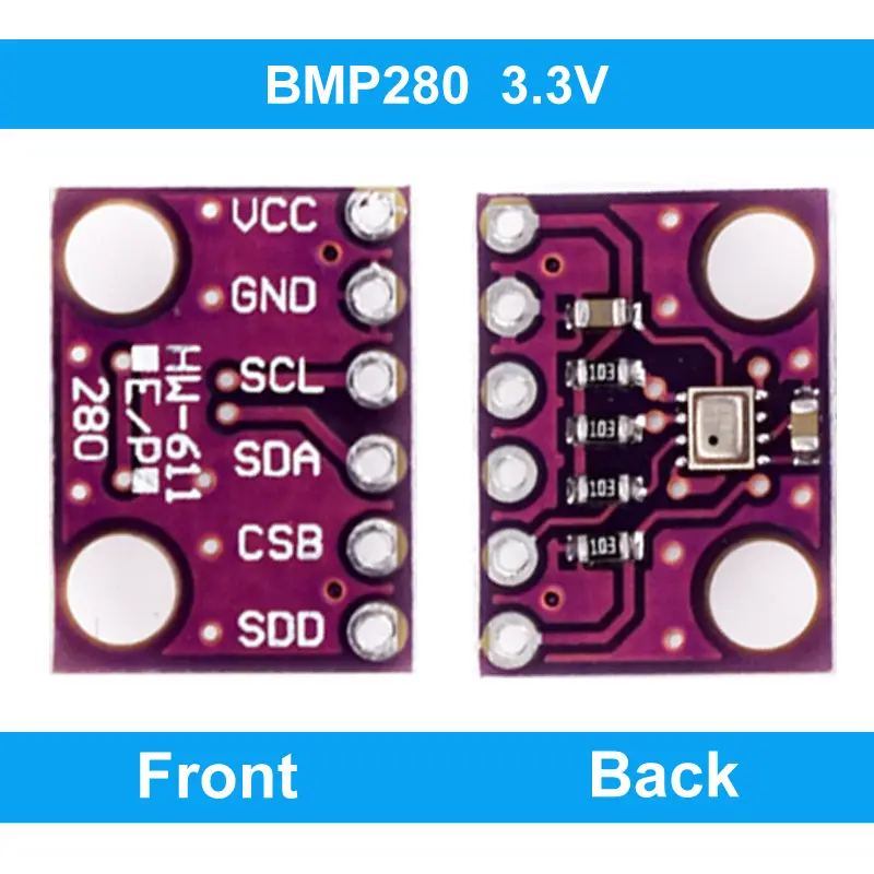 BMP280 3.3/5V I2C SP Digital Barometric Pressure Altitude Sensor High Precision Atmospheric Module for arduino Replace BMP180 image 3