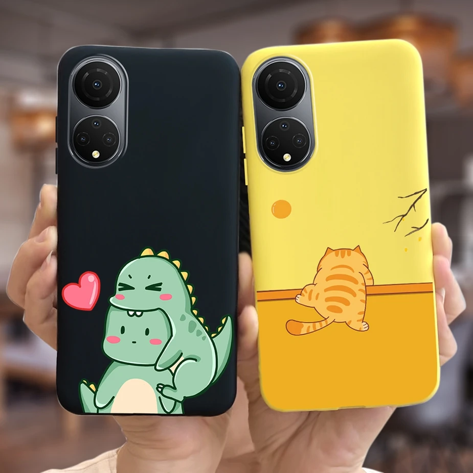 Cute Astronauts Cartoon Soft TPU Phone Case Cover