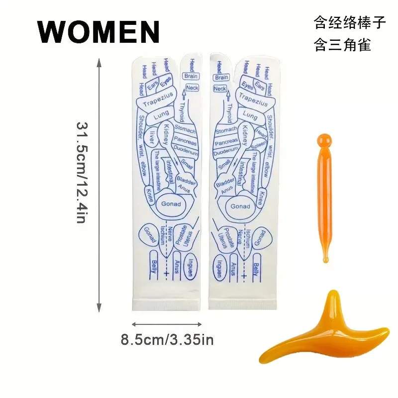 Revitalizing Acupressure Foot Massage Socks for Relaxation and Therapy