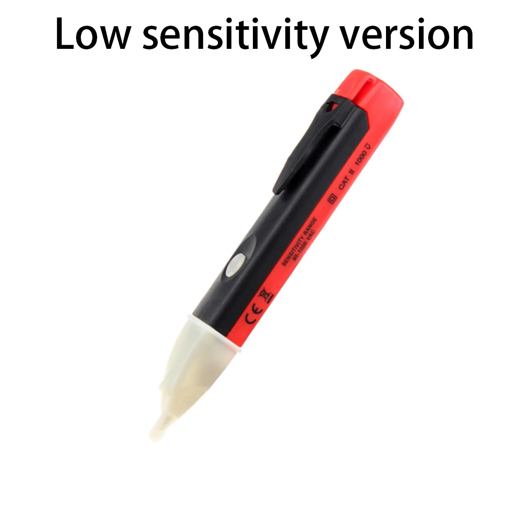 Electric indicator 90-1000V Non-Contact Socket Wall AC Power Outlet Voltage Detector Sensor Tester Pen LED light AC 110V-220V