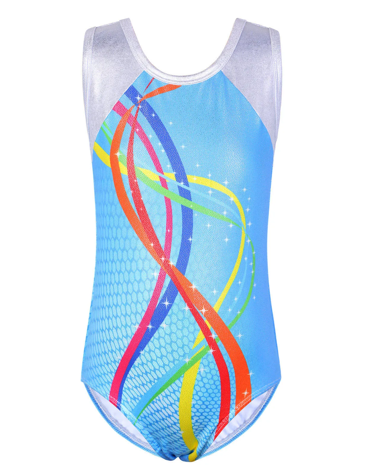 BAOHULU Girls Ballet Leotards Black flame Ballet Leotard kids Practice Dance Costume Gymnastics Leotard