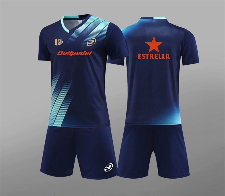 HEAD Men's T-shirt And Shorts Set Summer Men's Tennis Short Sleeve T-shirt Stylish And Comfortable Badminton Training Shorts 2