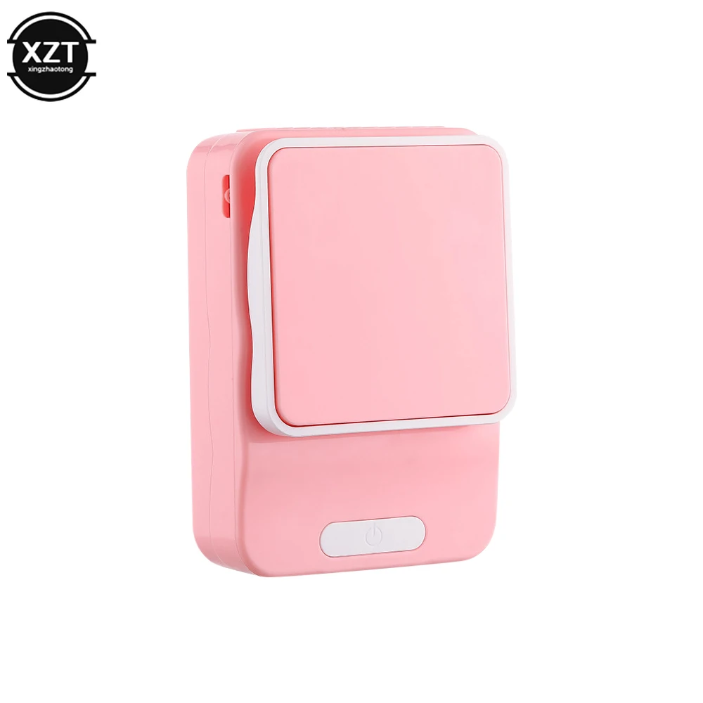 Mini Neck Cooler Small Hung Waist Hand Fan Pocket Children's Household Portable Table Home Desktop USB Charge Electric Air Wind
