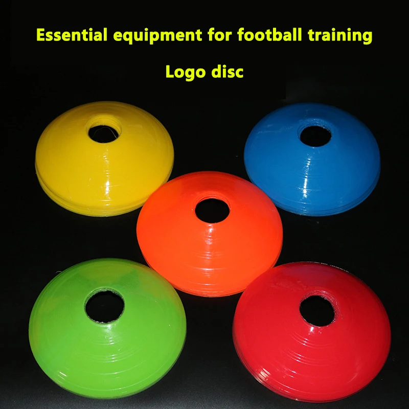 Soccer training cones,training equipment set 10pcs Cone Set Football Training Equipment For Kid Pro Disc Cones Agility Exercise Obstacles Avoiding Sport Training Accessories