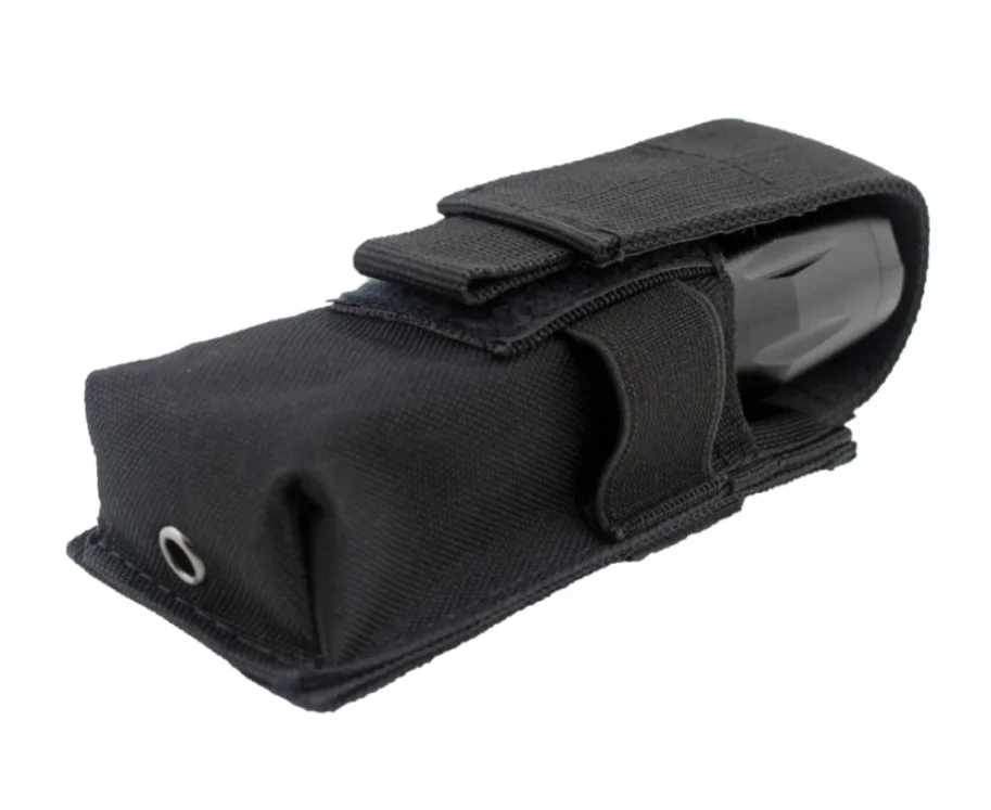 Taktische Molle-Taschenlampe-Tasche, Magazinhalter, Einzel-Magazintasche, Messerholster M5 EDC 9mm, Outdoor-Jagd-Gürteltasche – Detail 8