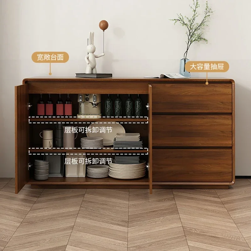 Integrated Sideboard Cabinet Against Living Room The Wall Nordic Style Storage Cabinet Muebles De Cocina Kitchen Furniture