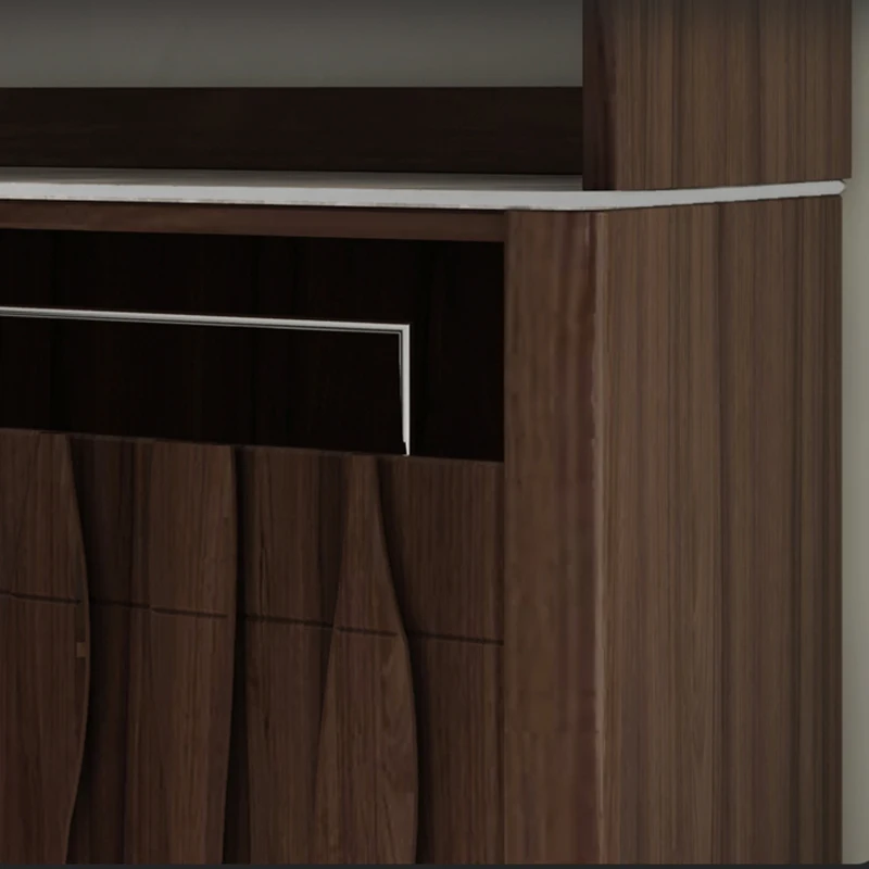 Bar Wood Kitchen Cabinets Storage Tall Wine Vintage Kitchen Full Set Cupboards Wall Muebles De Cocina Luxury Furniture