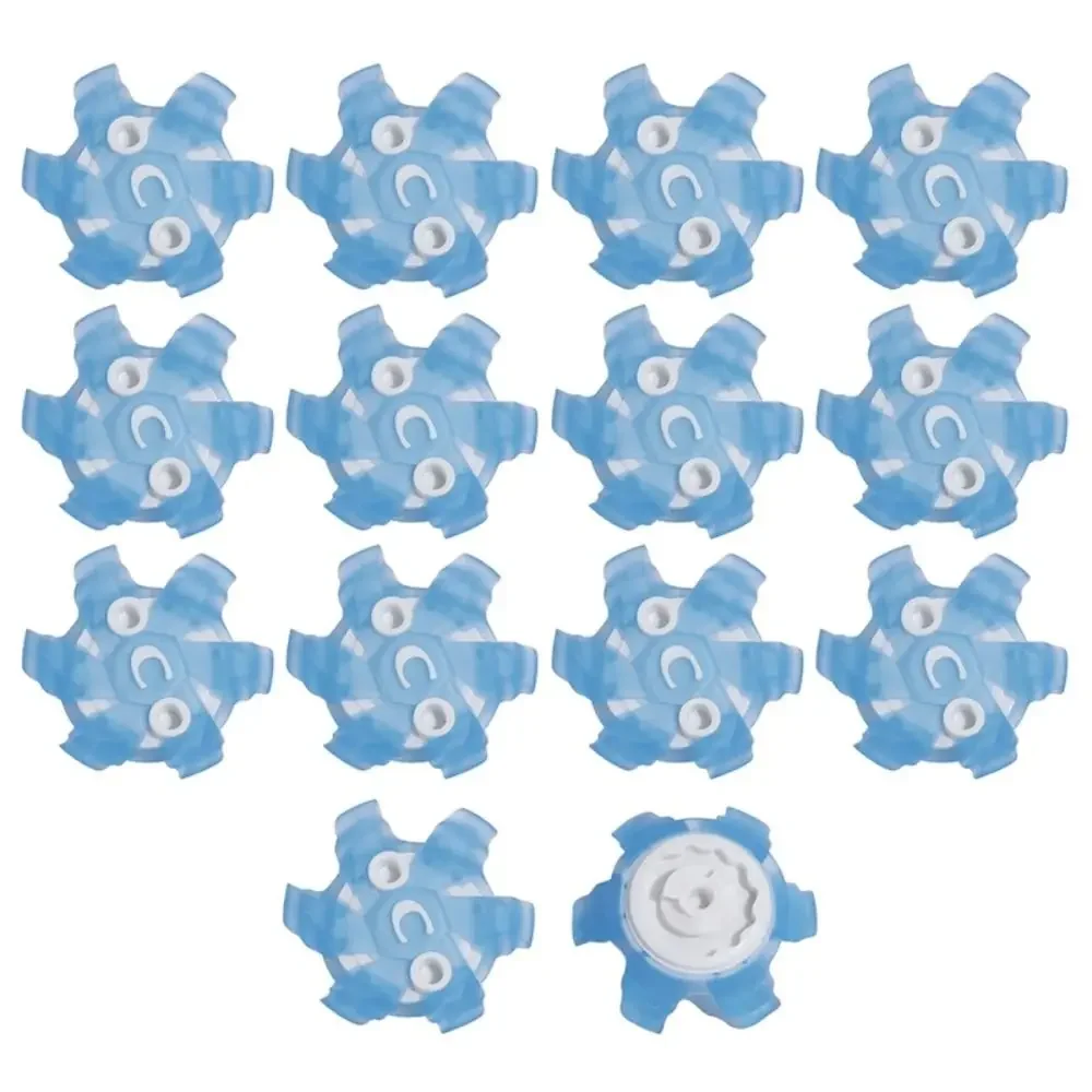 15pcs Golf Shoes Soft Spikes Pins Durable Cleats Turn Fast Twist Screw Shoe Spikes Accessories Golf Club Training golf shoe spikes