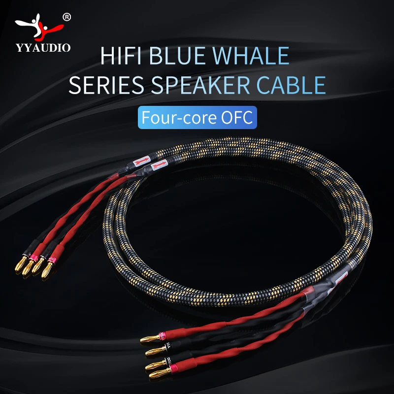 Cable De Audio Akihabara - Cable De Altavoz Con Terminal De Cobre Puro