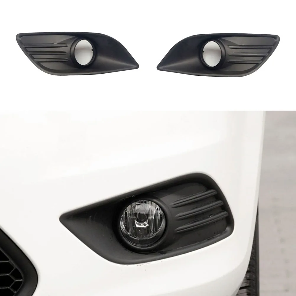 Front Fog Light Lamp Cover Daytime Light Moulding Trim For Ford Focus 09-12 Sedan / 13-15 Hatchback Sedan car exterior accessories