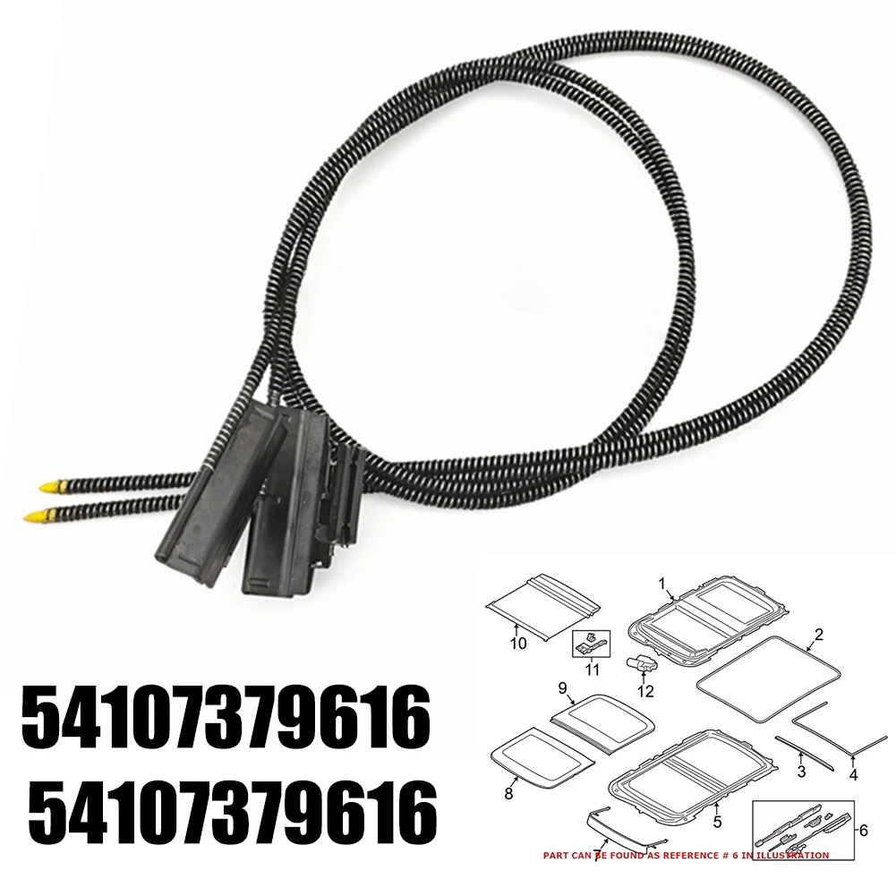 

Стеклянные кабели Sunroof для BMW, для Mini, для Cooper F54, F55, F56, 2013-2020, 54107379616, 54107379616, запчасти для автомобиля