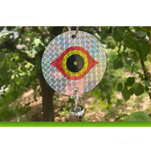 Bagoly Szemek Kétoldalas Lézer Sima Szélek Madárriasztó Film Madárhulladék Rovarriasztó Kártevők Ijesztő Madarak - Image 3