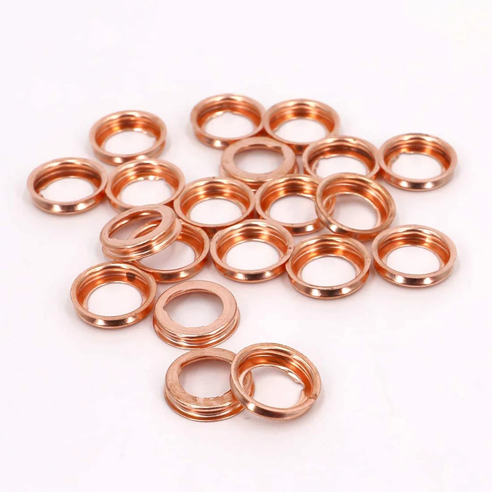 Oil Drain Plug Crush Washer Gaskets 10Pcs 11026JA00A Nissan 2010-2011 Metal Crush Gaskets Nissan 370Z / Cube 2010