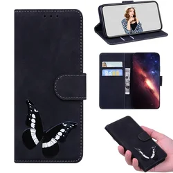 Elegant Leather Flip Wallet Case with Magnetic Closure and Anti-Fall Protection for Xperia 1 (Black)