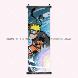 Naruto Anime Hanging Wall Art: Uchiha Sasuke & Jiraiya Scrolls Poster - 30x90cm(12x36inch) (Hyrz31 - 14)