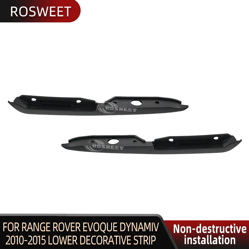 

Car Front Bumper Lip Diffuser Splitter Spoiler Protector For Range Rover Evoque Dynamiv 2010-2015 Lower Decorative Strip