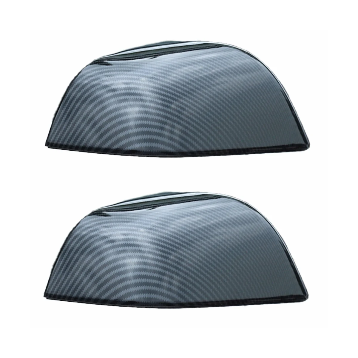 

For Tesla Model3/Y Rearview Mirror Case Bright Carbon Fiber
