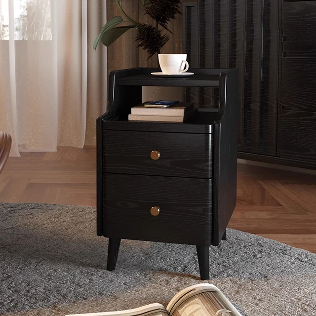 Table De nuit tendance De qualité, beauté Simple, rangement De chevet nordique moderne, Glamour exquis, meubles De chambre à coucher 1
