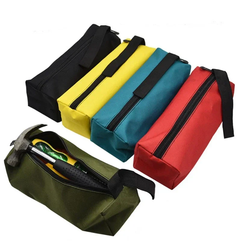 

Nails Waterproof Bag Metal Bit Small Tool Tools Screws Canvas Drill Case Bags Parts Instrument 1pc Organizer Portable Hand