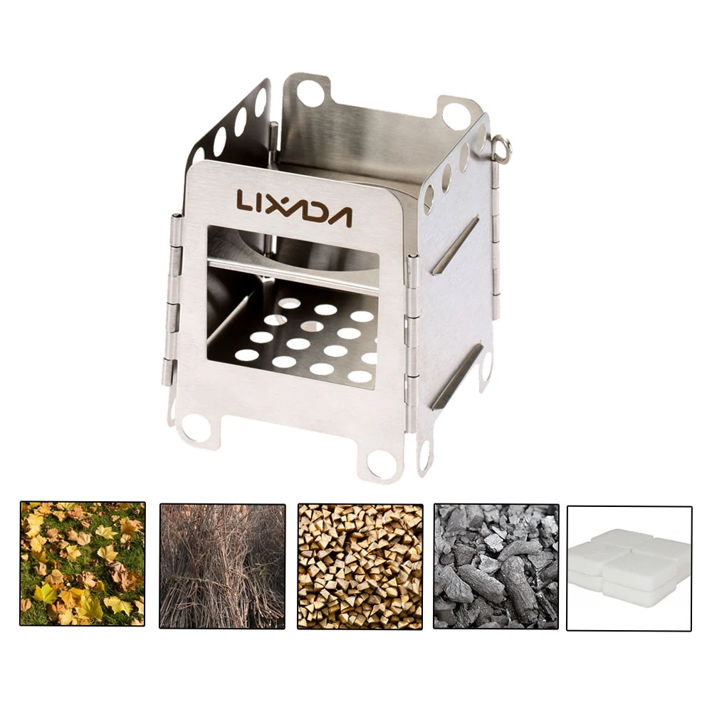 Folding Stainless BBQ Stove 5