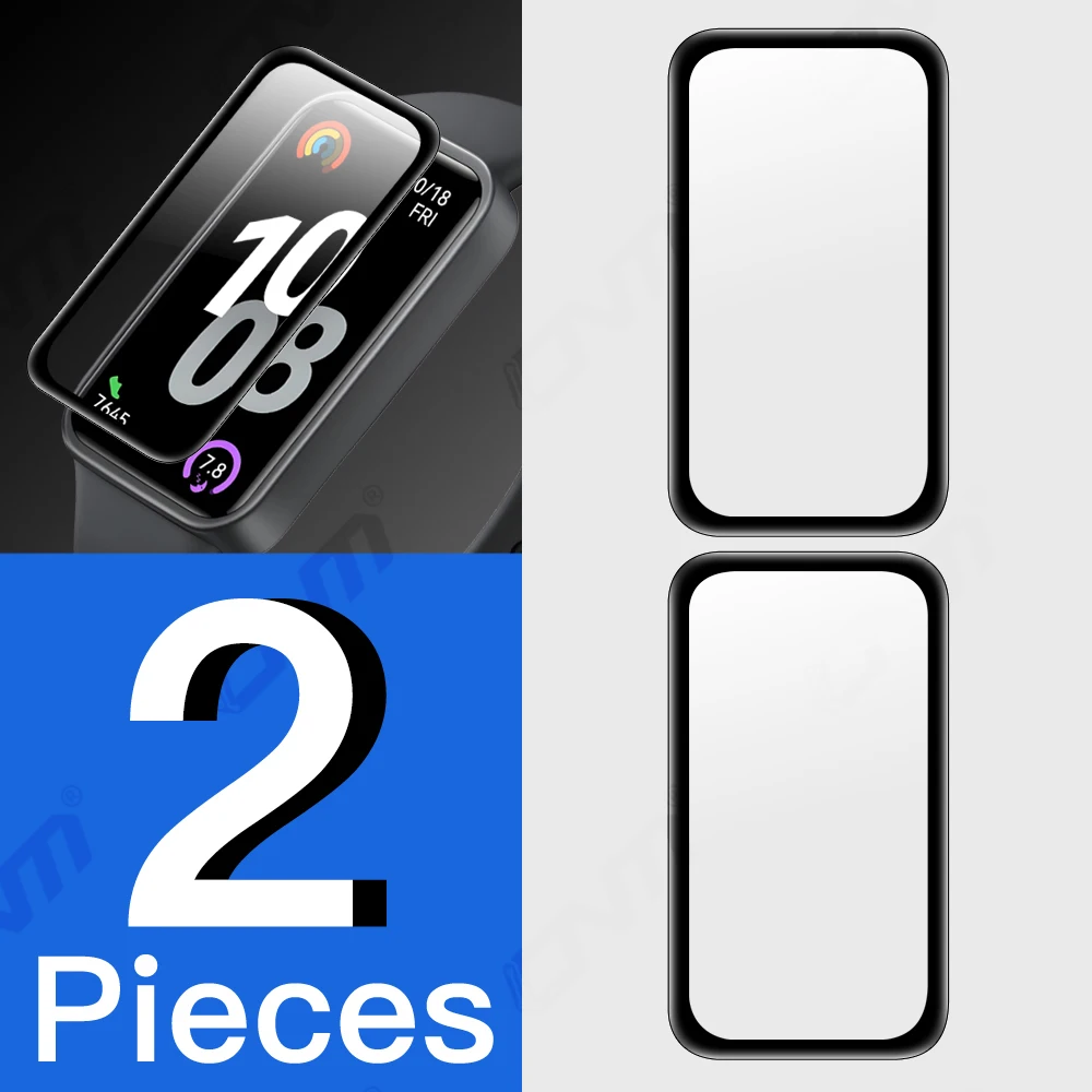 Proteggi schermo per Huawei Band 10 HD Antigraffio Pellicola protettiva a copertura totale Accessori per protezione schermo (Non in vetro)