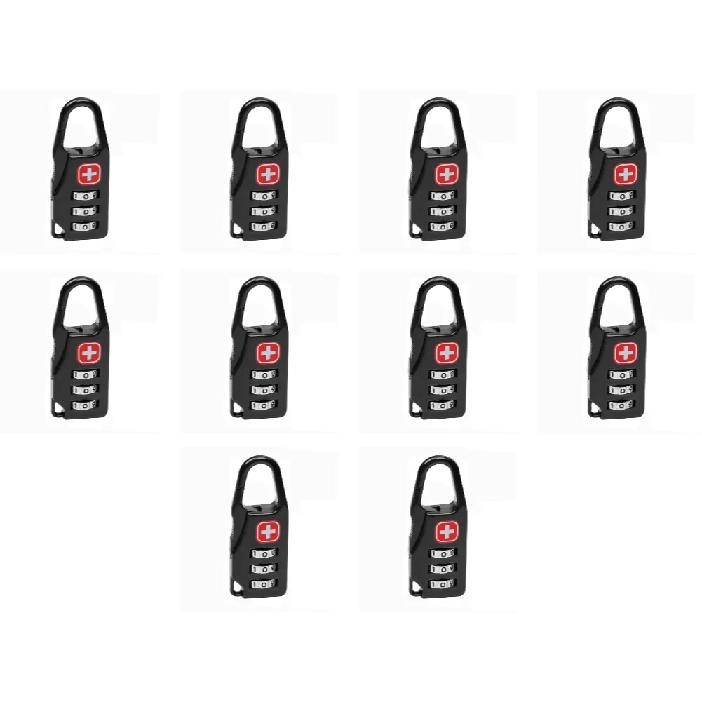 Mini Alloy Anti-Theft Combination Padlock for Travel and Outdoor Use