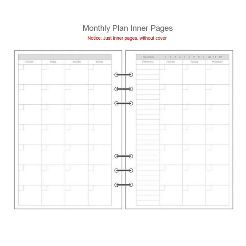 Laser Engraved Notebook Planner & Organizer - Premium Office Supplies Journal
