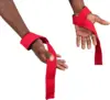 1 Pair Hard Pull Wrist Lifting Straps Gym Power Training Hand Wrist Support Wraps For Weight Lifting Deadlifts & Fitness Workout 5