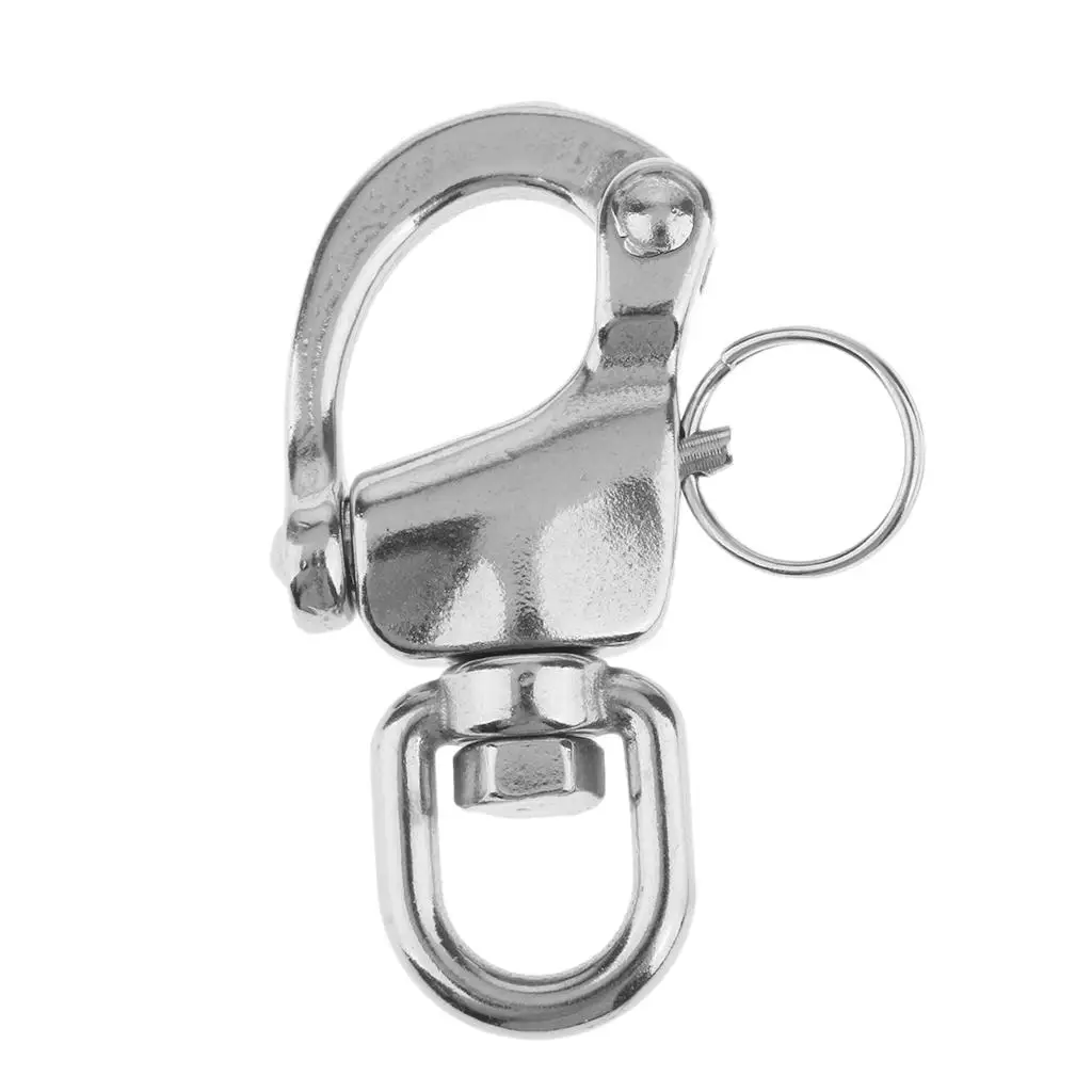 

68mm 88mm 124mm 316 Stainless Steel Swivel Snap Shackle - Marine/Sailing/Boat/Yacht