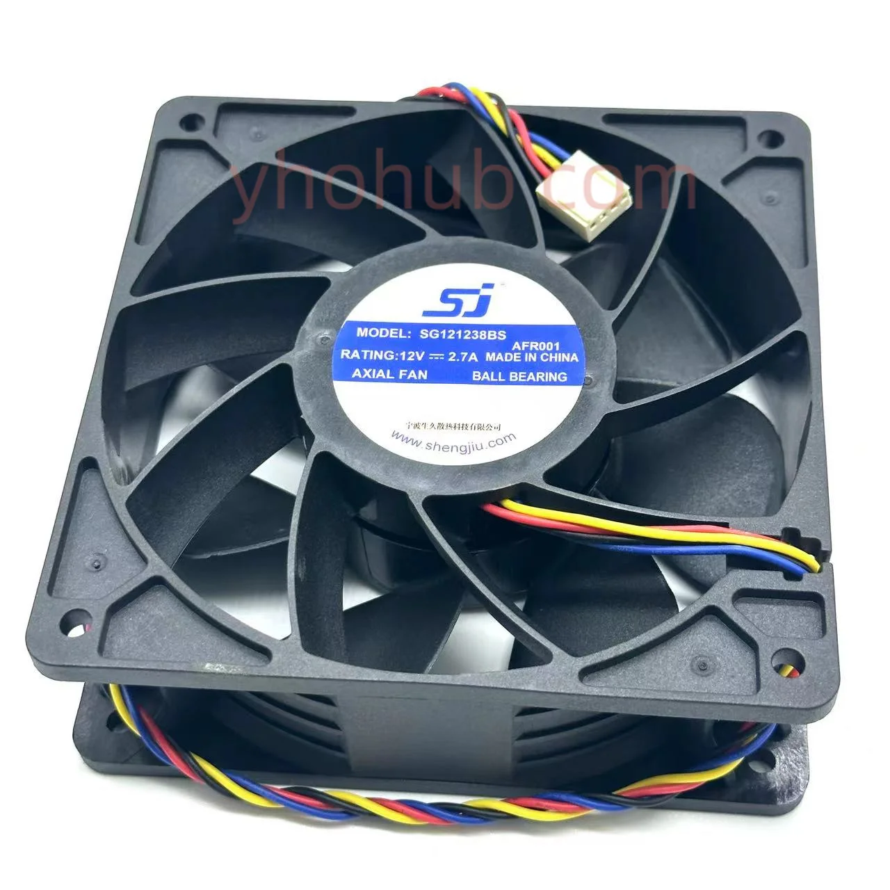 dc 12v 2.7a s7 s9 t9 l3 Servidor Ventilador de Refrigeração Ventilador Violência sj Sg121238bs