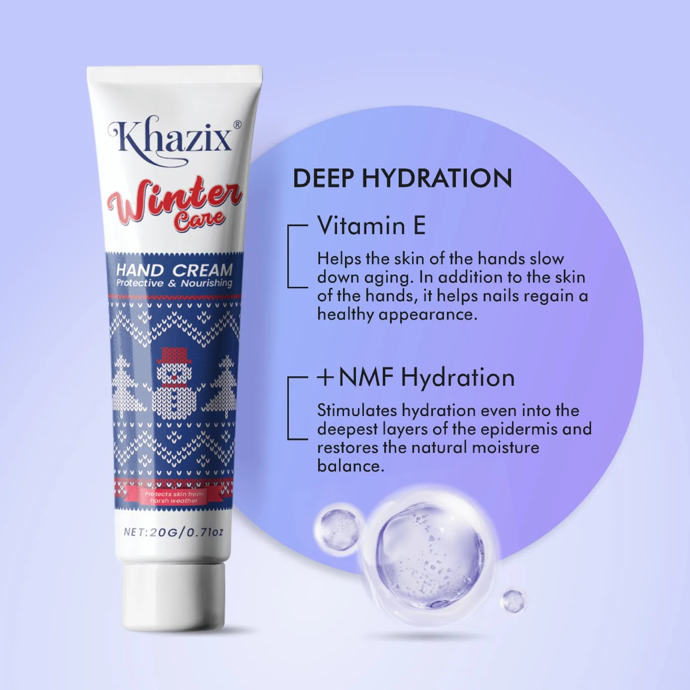 كريم ترطيب اليدين: تغذية غنية بالنباتات للبشرة الج...