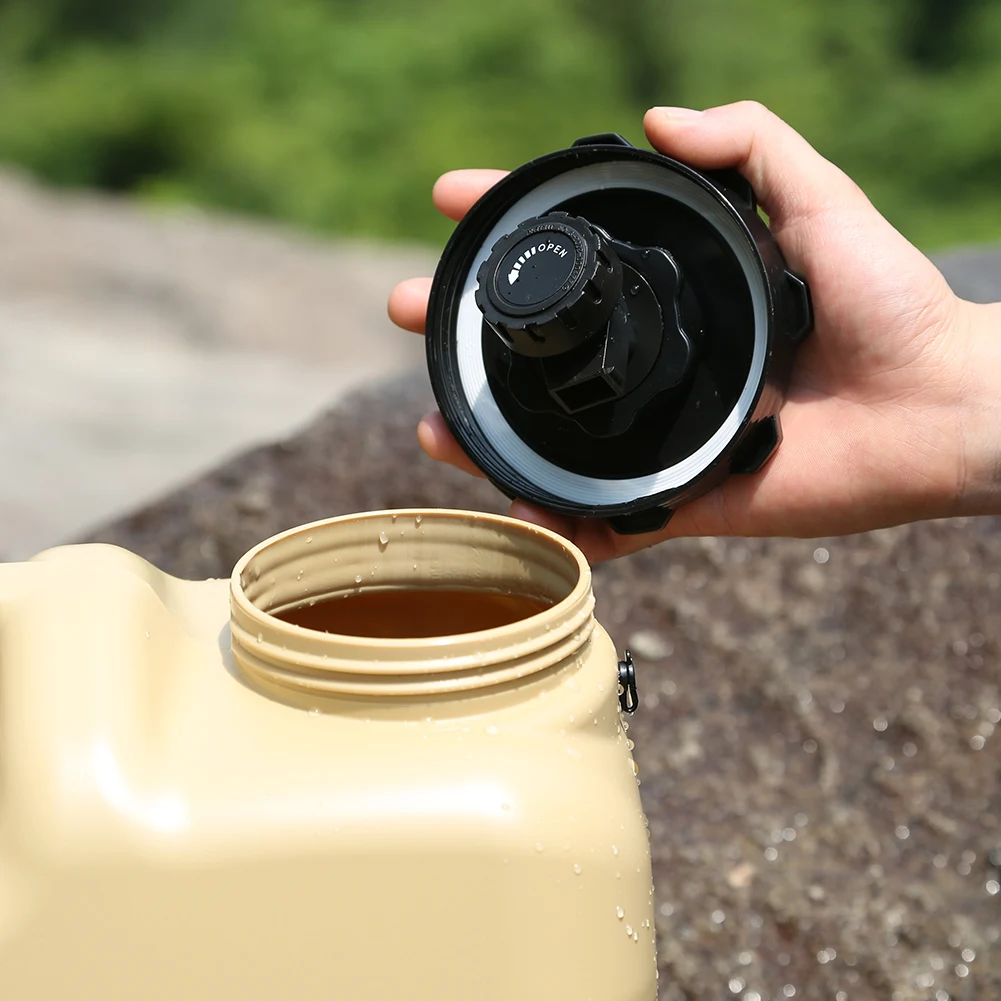 11/12/18/25l Wasserkrug Camping Wassereimer mit großer Kapazität und abnehmbarem Wasserhahn auslaufs icherer tragbarer Auto-Wassertank träger – Detail 16