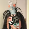 Ratatouille Mouse Head Hairband Capybara Funny Plush Hair Hoop Halloween Decor Capibara Women Hair Band Makeup Headdress Hairpin 1